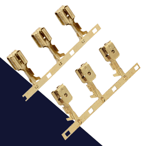 1/4" Uninsulated Piggy Back Connector - Chain Form