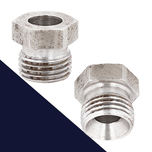 M16X1.5 Hex Solder Fitting,Cohline Series 9050,Uncoated Plain Steel