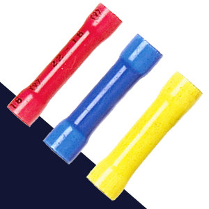 Butt Connector,Vinyl,Insulated