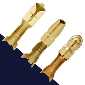 Uninsulated Male + Female Bullet Connector