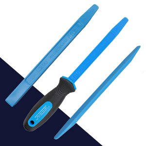 Pry Bar + Handle,Plastic,Tapered + Chisel Ends