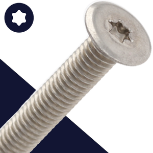 M6X1.0 Extreme Low Torx Reduced Head Profile Stainless Screw