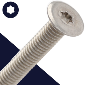 M6X1.0 Extreme Low Torx Reduced Head Profile Stainless Screw