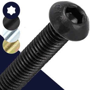 M10X1.25 Fine Button Socket,Class 12.9 + Class 10.9,ISO 7380-1