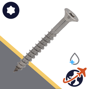 M10 Torx Flat Head,Cutting Tip,C1 Stainless Steel