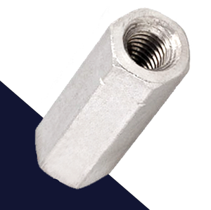 Hex Coupler Nut,Stainless Steel A2,Extended Lengths