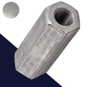 Hex Coupler FINE THREAD Standoff Nut Steel Hex Coupler FINE THREAD Standoff Nut Steel
