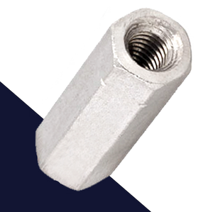 Hex Coupler Nut DIN 6334,Stainless Steel A2,Length 3x Diameter