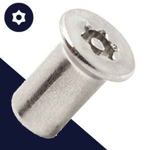 Barrel Nut Security Stainless Torx-30+Pin Drive