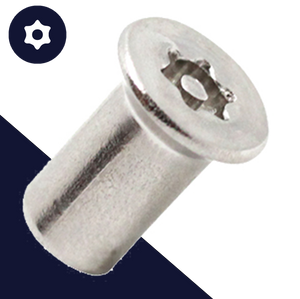 Barrel Nut Security Stainless Torx-30+Pin Drive