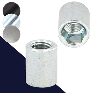 Allen Socket Nut - Steel Zinc