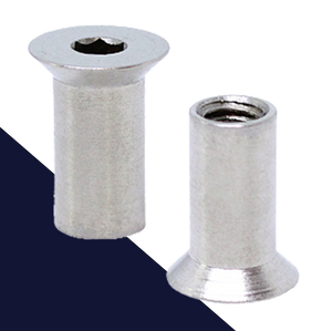 Sleeve Nut Flat Head Stainless