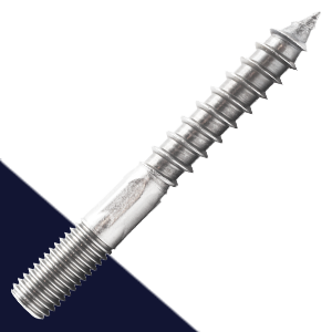 M12 Coarse Hanger Bolt Stainless Steel