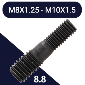 M8 to M10,Class 8.8 Steel,Stepped Stud