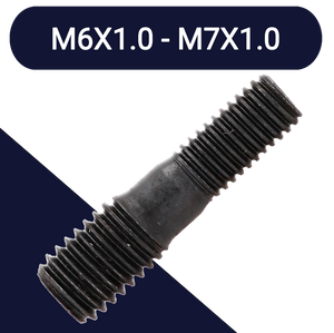 M6 to M7 Step Stud Class 10.9 Steel