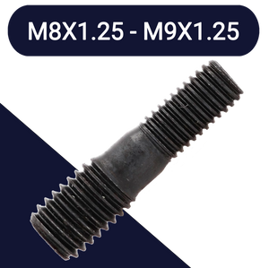 M8 to M9 Step Stud Class 10.9 Steel M8 to M9 Step Stud Class 10.9 Steel