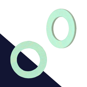 Green Fiber Gasket,M12 - M18,OEM Toyota, etc.