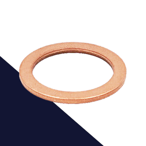 Copper Crush 1.0mm Thick,Corrosion Resistant Gasket,DIN 7603 Solid Washer