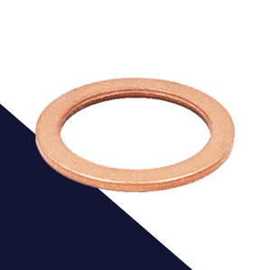Copper Crush 1.0mm Thick,Corrosion Resistant Gasket,DIN 7603 Solid Washer