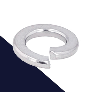 Stainless + Chrome,Split Lock Washer,DIN 127B