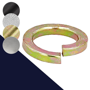 Low Profile Split Lock Washer Spring Steel
