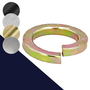 Low Profile Split Lock Washer Spring Steel