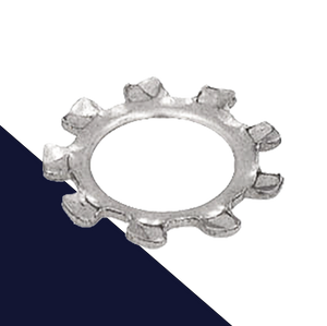 Toothed EXTERNAL Star Lock Washer DIN 6797-A Stainless