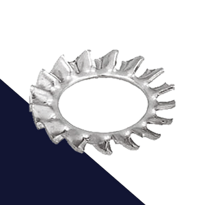 Serrated EXTERNAL Star Lock Washer 6798-A Stainless
