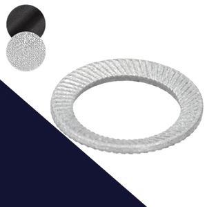 Schnorr Washer "VS" Series,Spring Steel, Coated,Up to Class 10.9