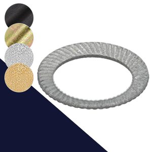Schnorr Washer "S" Series,Spring Steel, Coated,Up to Class 8.8