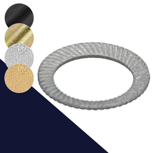 Schnorr Washer "S" Series,Spring Steel, Coated,Up to Class 8.8