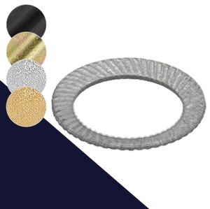 Schnorr Washer "S" Series,Spring Steel, Coated,Up to Class 8.8