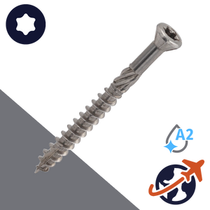 M3.2 Torx Oval Head,Milling Ribs + Cutting Tip,A2 Stainless Steel