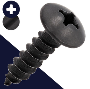 M4.2 Truss Phillips Self Tapping Screw, Black Oxide M4.2 Truss Phillips Self Tapping Screw, Black Oxide