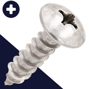 M6.3 Phillips Truss Self Tapping Screw Stainless Steel