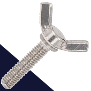 M5X0.8 Wing Bolt American Style - A2 Stainless