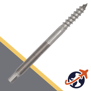 M10 Stainless Solar Hanger Bolt Stainless Steel