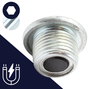 Steel Magnetic Drain Plug DIN 908