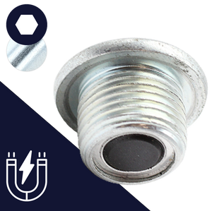 Steel Magnetic Drain Plug DIN 908