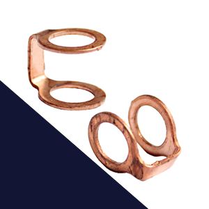 Copper Twin Rings 2.5mm Thick,Double Sealing Gasket,Use with Banjo Fitting