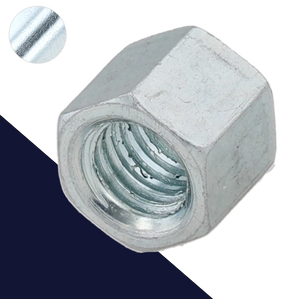 M8X11 Reduced Wrench Nut Class 8 Steel Zinc