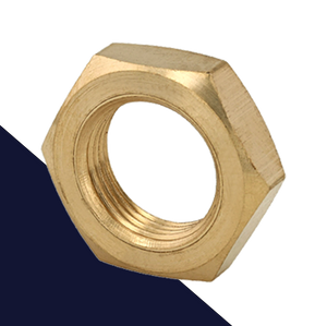 Jam Thin Nut, Fine,Brass,DIN 936