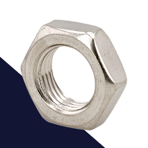 Jam Nut Fine Thread - A2 Stainless DIN 439