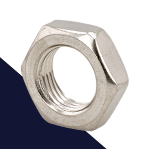 Jam Nut Fine Thread - A2 Stainless DIN 439