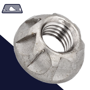 Kinmar Permanent Nut M5-M8, Stainless Steel Security Applications