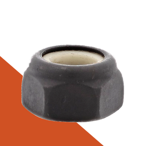 Nylon Locking Nut Black Stainless DIN 985