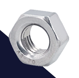 Hex Nut - A2 Stainless + Chrome DIN 934