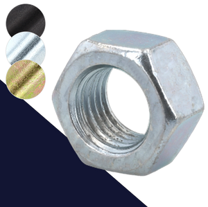 Hex Nut Class 8 Steel Fine Thread DIN 934