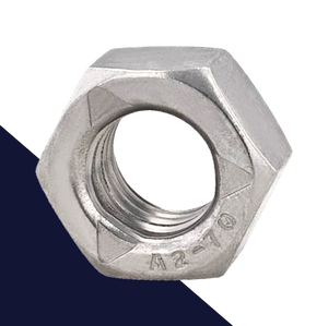 3-Punch Lock Nut,Stainless Steel,Base DIN 934 Pinch
