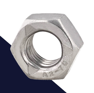 3-Punch Lock Nut,Stainless Steel,Base DIN 934 Pinch